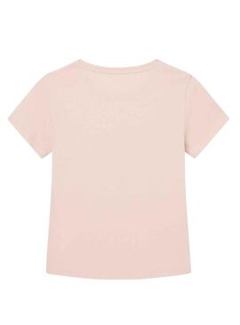 T-Shirt Pepe Jeans Wenda Winter Rose pour Fille