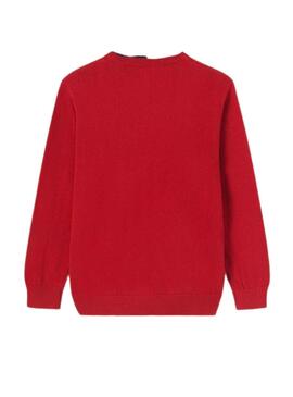 Pull Mayoral Coton de base Rouge pour Garçon