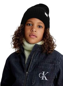 Chapeau Calvin Klein Jumpsuitgramme Noire pour Fille