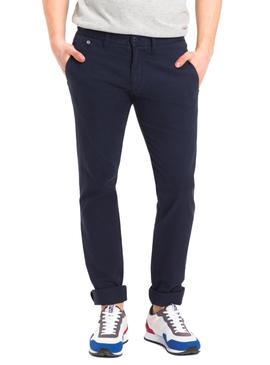 Pantalons Tommy Jeans Chino Slim Marin Homme