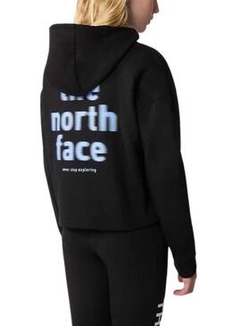 Sweat The North Face Graphic Hoodie Noire Fille