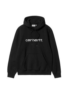 Sweat Carhartt Hooded Noire pour Homme