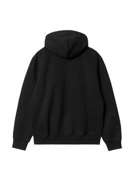 Sweat Carhartt Hooded Noire pour Homme