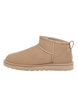 Bootss UGG Classic Ultra Mini Sand Beige pour Femme