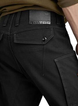 Pantalon G-Star Cargo Zip Skinny Noire Homme