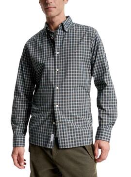 Chemise Tommy Hilfiger Nat Soft Vert pour Homme