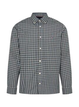 Chemise Tommy Hilfiger Nat Soft Vert pour Homme
