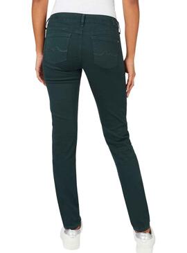 Pantalon Pepe Jeans Soho Vert pour Femme