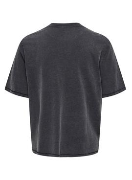 T-Shirt Only Lulu Noire pour Femme