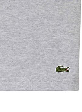 T-Shirt Lacoste Club Relaxed Gris Unisex