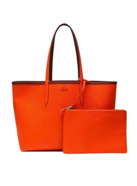 Sac à main Lacoste Shopping Reversible Orange Femme