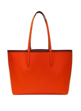 Sac à main Lacoste Shopping Reversible Orange Femme