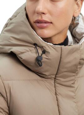 Veste Ecoalf Robson Brun pour Femme