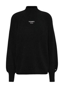 Pull Tommy Jeans Lofty Cuello Perkins Noire