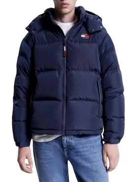 Veste Tommy Jeans Alaska Puffer Bleu Marine Homme