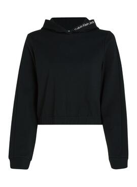 Sweat Calvin Klein Jeans Milan Capuche Noire