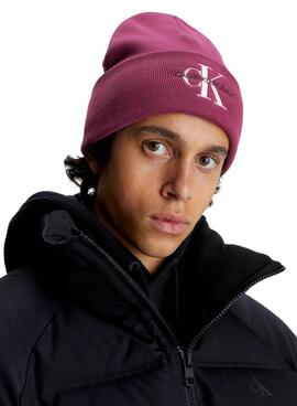 Chapeau Calvin Klein Jeans Knitted Jumpsuitlogo Violet