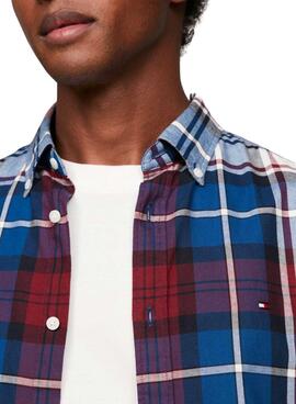 Chemise Tommy Hilfiger Oxford Tartan Multi Homme