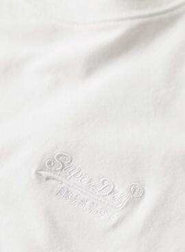 T-Shirt Superdry Vintage Blanc pour Homme
