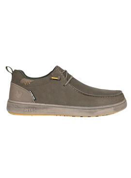 Baskets Walk In Pitas Aral Kaki pour Homme