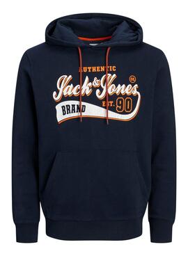 Sweat Jack & Jones Emett Bleu Marine pour Homme