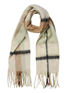 Écharpe Pieces Béa Long Vert pour Femme