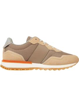 Baskets Tommy Jeans Runner Mix Multi Homme