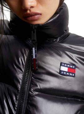 Veste Tommy Jeans Midi Alaska Noire Femme