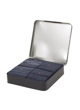 Pack 4 Chaussettes Tommy Hilfiger Giftbox Homme
