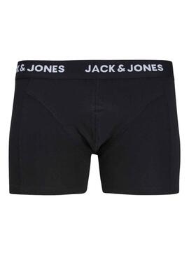 Pack 3 Slip Jack & Jones Noires Homme
