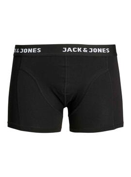 Pack 3 Slip Jack & Jones Noires Homme