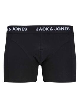 Pack 3 Slip Jack & Jones Noires Homme