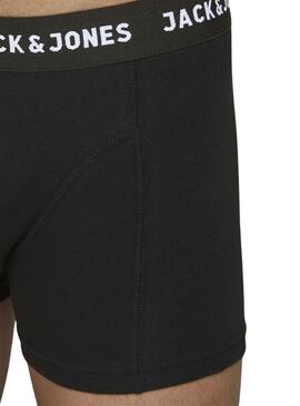 Pack 3 Slip Jack & Jones Noires Homme