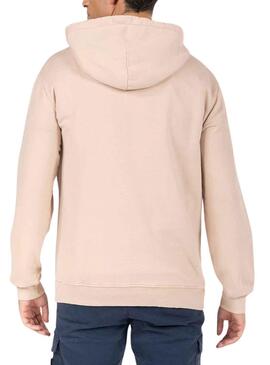 Sweat El Pulpo Emblème Rose pour Homme