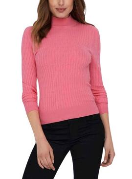 Pull Only Willa Rosa pour Femme