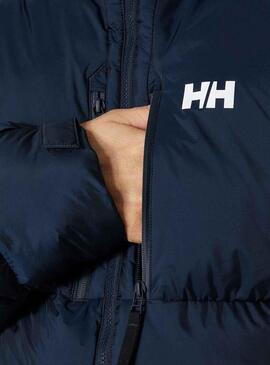 Parka Helly Hasen Puffy Bleu Marine pour Homme