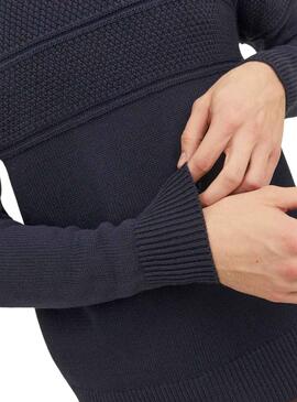 Pull Jack & Jones Jerry Bleu Marine pour Homme