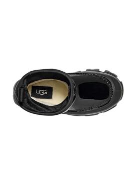 Bootss UGG Classic Brellah Mini Noire pour Fille