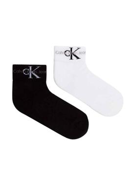 Pack 2 Chaussettes Calvin Klein Quarter pour Homme