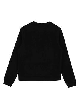 Sweat Vans Ondulé Check Noire pour Garçon
