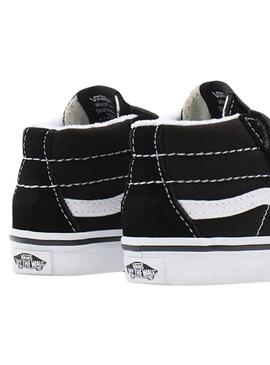 Baskets Vans Sk8 Mid Reissue Noires pour Bébé