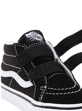 Baskets Vans Sk8 Mid Reissue Noires pour Bébé