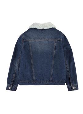 Veste Levis Denim Sherpa pour Fille