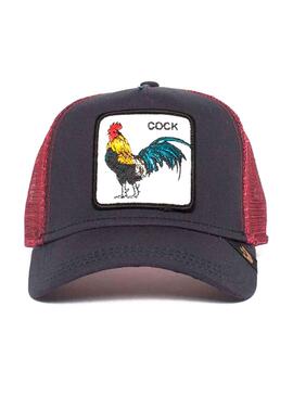 Casquette Goorin Bros The Rainarc Bleu y Rouge