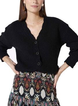 Veste Naf Naf Knitted Canale Noire pour Femme