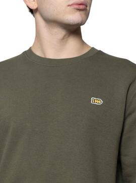 Sweat Klout Basica Vert pour Homme