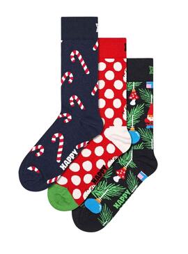 Pack Happy Socks Bas de Noël