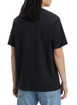 T-Shirt Levis Relaxed Fit Noire pour Homme
