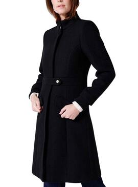 Naf Naf Veste Bouton Militaire Noire Noir - Vêtements Vestes / Blazers  Femme 10,00 €