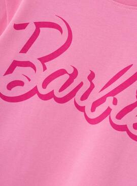 T-Shirt Name It Dalina Barbie Rose pour Fille
